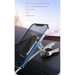 پارسل کھولیں، تسلی کے بعد پیمنٹ کریں Car Foldable Magnetic Mobile Phone Holder | 360° Rotation Dashboard Mount for Cars