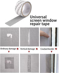 🦟 Mosquito-Proof Window Repair Mesh Tape – Easy Self-Adhesive Fix