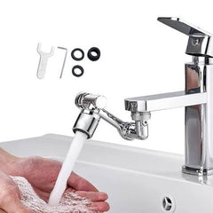 🔥 Smart Sink Upgrade! 1080° Rotatable Faucet for Kitchen & Washroom (پارسل کھولیں، تسلی کے بعد پیمنٹ کریں)