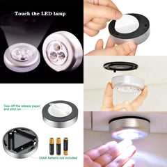 💡 Tap & Light! Mini Wireless LED Push Light – Stick-On Touch Lamp (پارسل کھولیں، تسلی کے بعد پیمنٹ کریں)