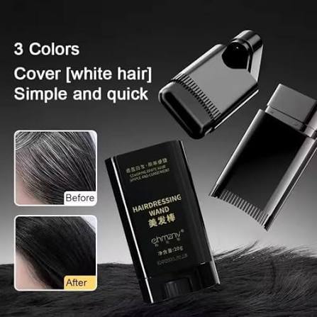 🔥 Instant Root Cover-Up! Easy Hair Touch-Up Wand – Black (پارسل کھولیں، تسلی کے بعد پیمنٹ کریں)