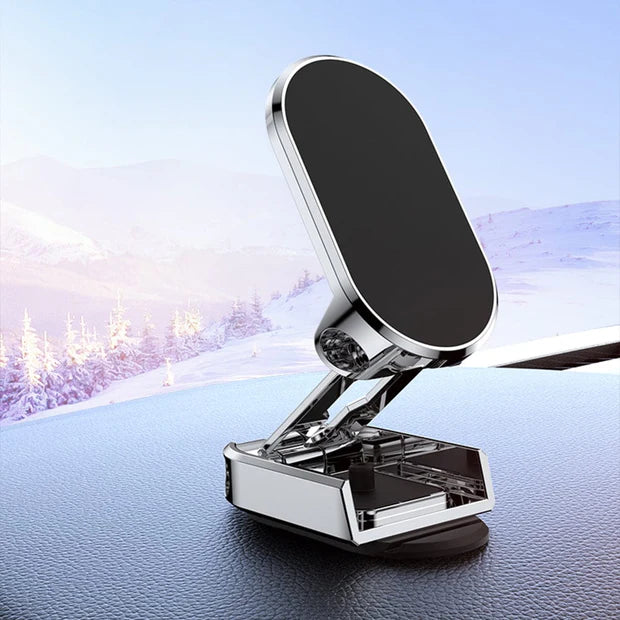 پارسل کھولیں، تسلی کے بعد پیمنٹ کریں  Car Foldable Magnetic Mobile Phone Holder | 360° Rotation Dashboard Mount for Cars